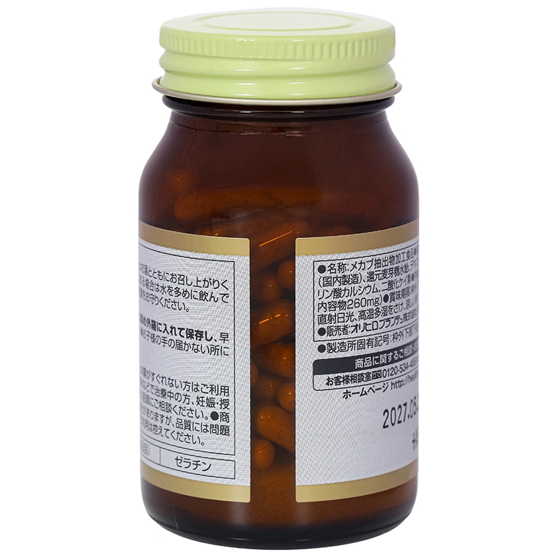 Thực phẩm bảo vệ sức khỏe Orihiro Fucoidan - 11